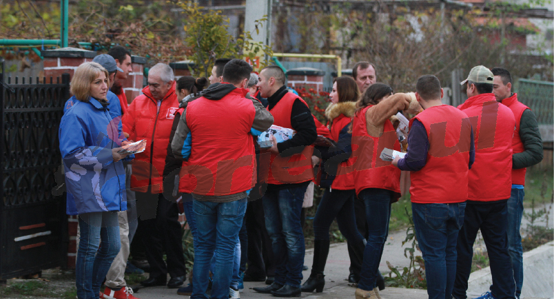 Locuitorii din Preajba şi Drăgoieni, votează Ponta