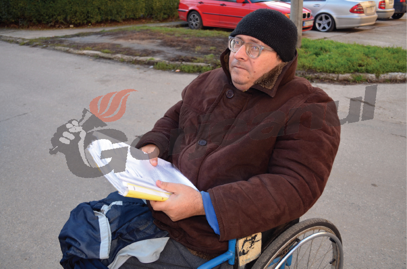 Poliţistul “Maradona” se simte hărţuit de “handicapat”