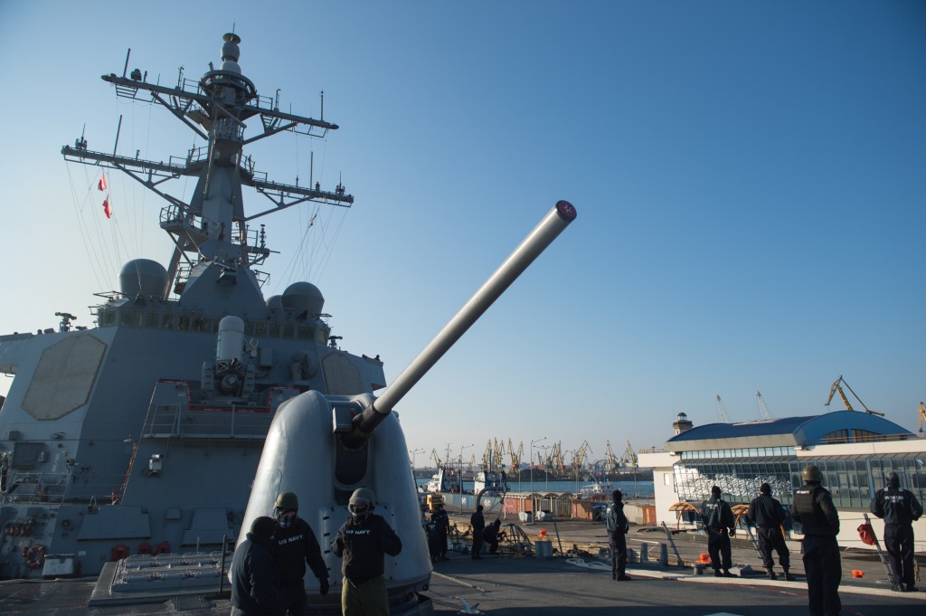 USS Donald Cook a sosit în România