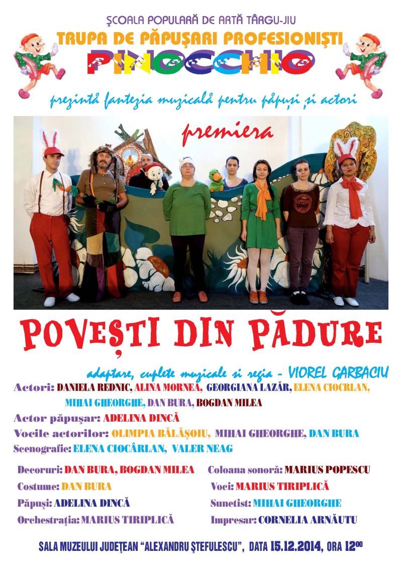 Spectacol de teatru pentru copii