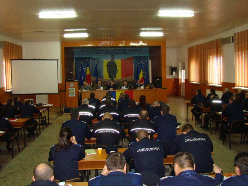 Noul an de pregătire, deschis la Jandarmeria Gorj