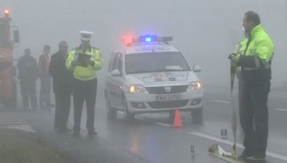 Trei autovehicule, implicate într-un accident la Novaci