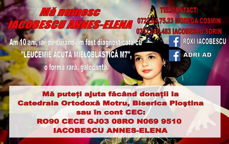 Annes are nevoie de sânge