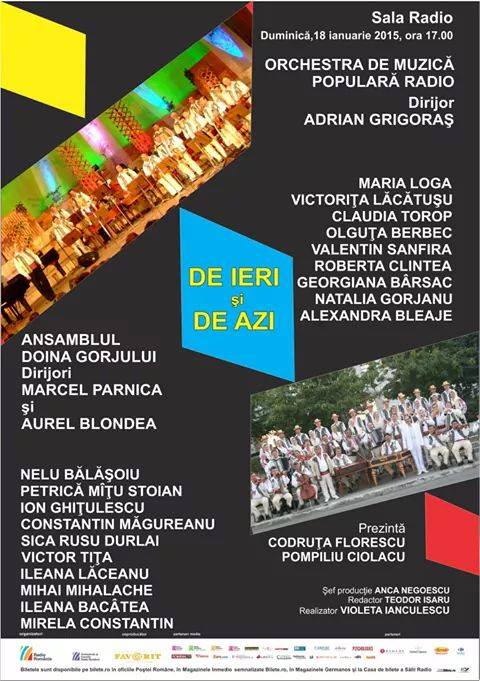 Eveniment folcloric de amploare cu artiştii de la Doina Gorjului