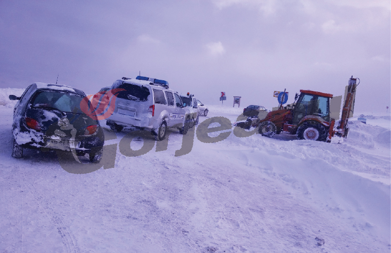 Viscolul a blocat din nou Rânca