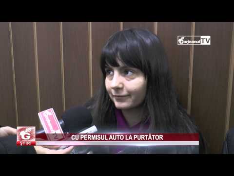 CU PERMISUL AUTO LA PURTĂTOR