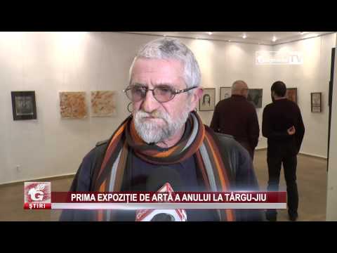 PRIMA EXPOZIȚIE DE ARTĂ A ANULUI LA TÂRGU-JIU