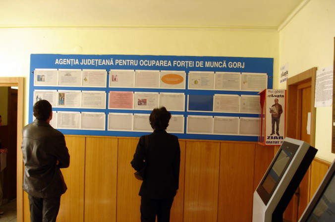 Numărul şomerilor a crescut în Gorj