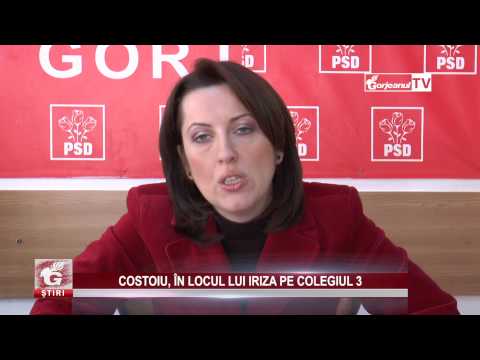 COSTOIU, ÎN LOCUL LUI IRIZA PE COLEGIUL 3