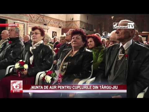 NUNTA DE AUR PENTRU CUPLURILE DIN TÂRGU-JIU