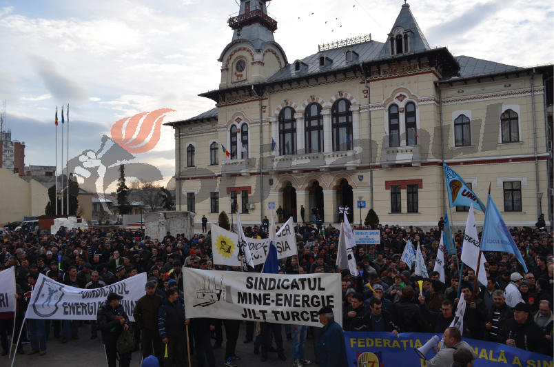 Prezenţa sindicatelor, făcută prima dată la al treilea miting al salariaţilor CEO