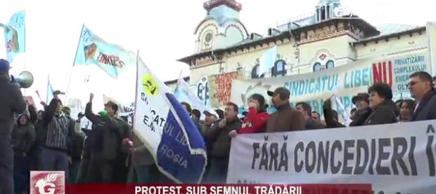 PROTEST, SUB SEMNUL TRĂDĂRII