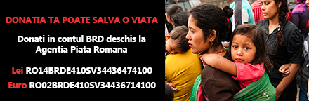 Apel umanitar pentru Nepal