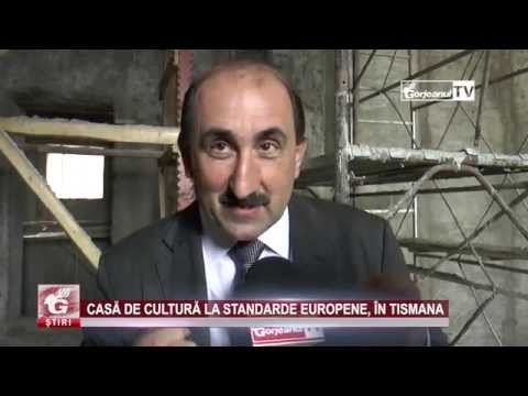 CASĂ DE CULTURĂ LA STANDARDE EUROPENE, ÎN TISMANA