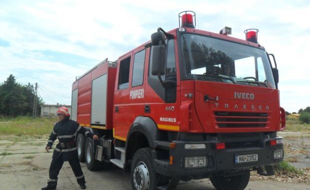 Incendii la Cătunele şi Dăneşti