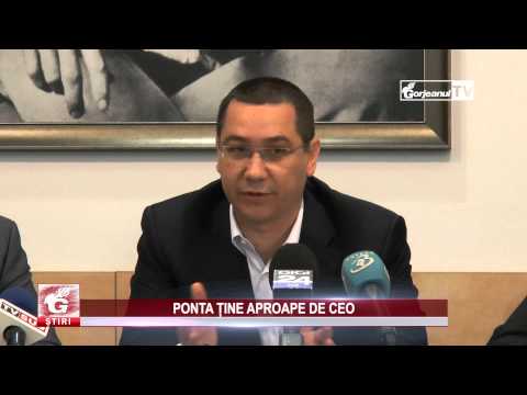 PONTA ȚINE APROAPE DE CEO