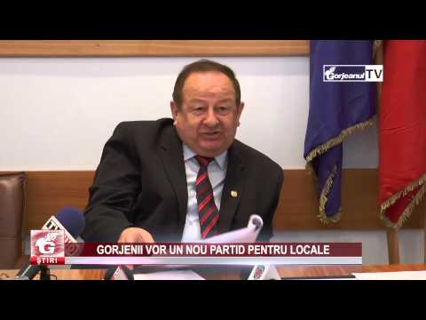 GORJENII VOR UN NOU PARTID PENTRU LOCALE