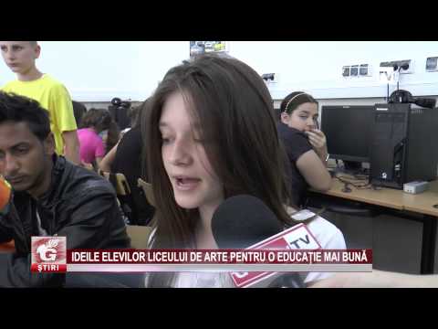IDEILE ELEVILOR LICEULUI DE ARTE PENTRU O EDUCAȚIE MAI BUNĂ