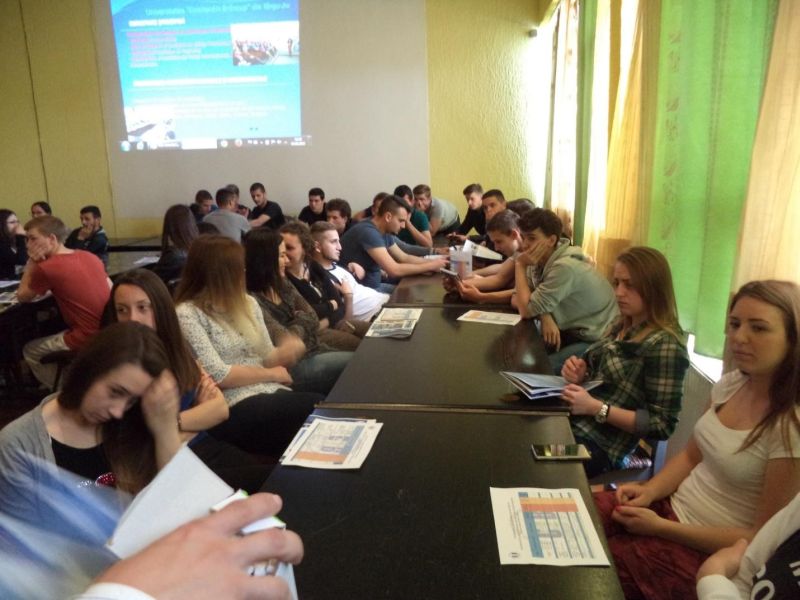 UCB se promovează în afara graniţelor ţării