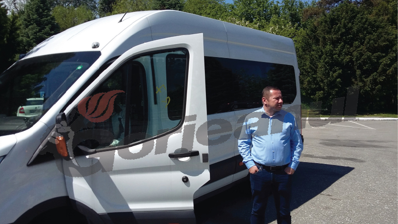 CS Pandurii Târgu-Jiu a primit un microbuz