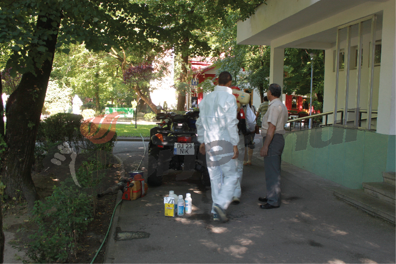 Start la dezinsecţie în municipiul Târgu-Jiu