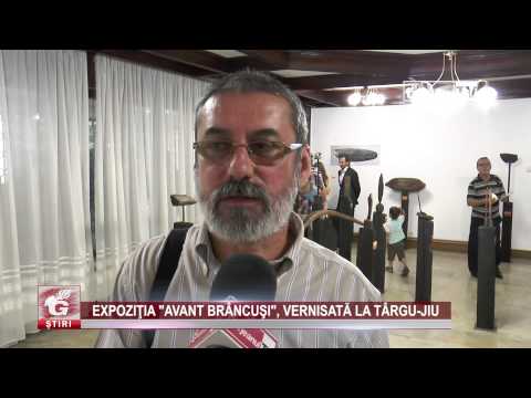 EXPOZIŢIA „AVANT BRÂNCUŞI”, VERNISATA LA TÂRGU-JIU