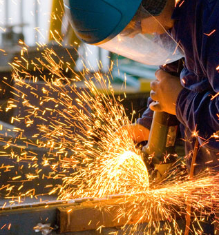 Producţia industrială a Gorjului, în scădere