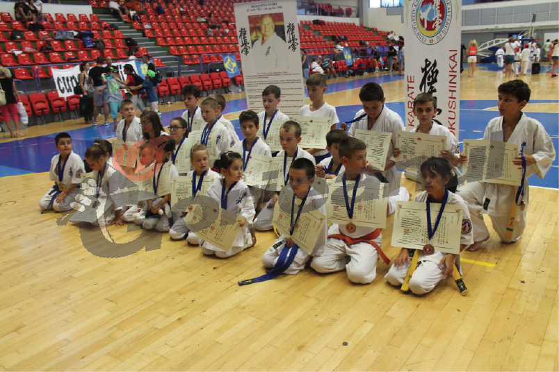 La Campionatul European, CS Karate Kyokushinkai Târgu-Jiu a obţinut 7 medalii de aur, 3 de argint şi 23 de bronz