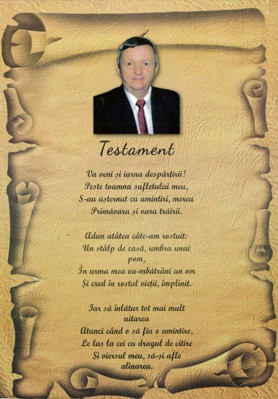 În amintirea lui Alexandru Doru Şerban