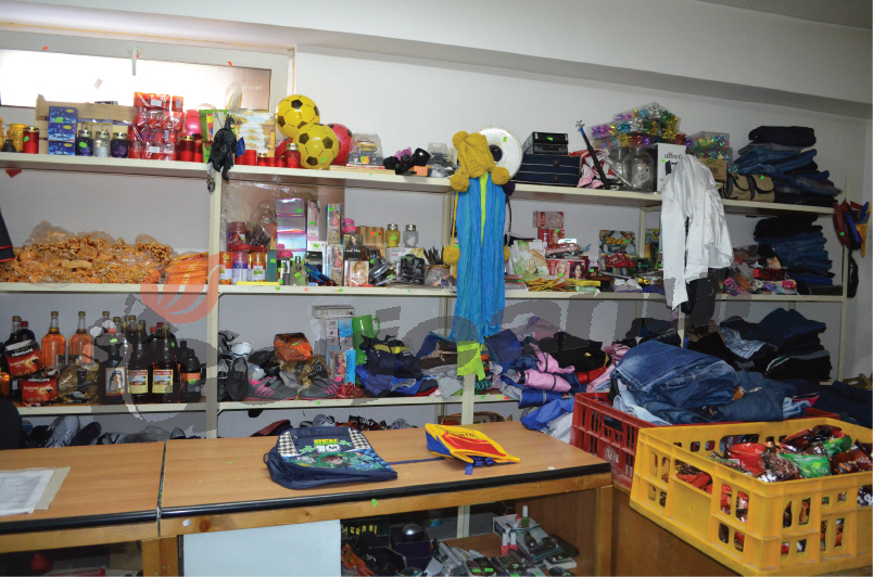 Articole de sezon şi încasări de peste 40.000 lei, la magazinul de la Finanţe