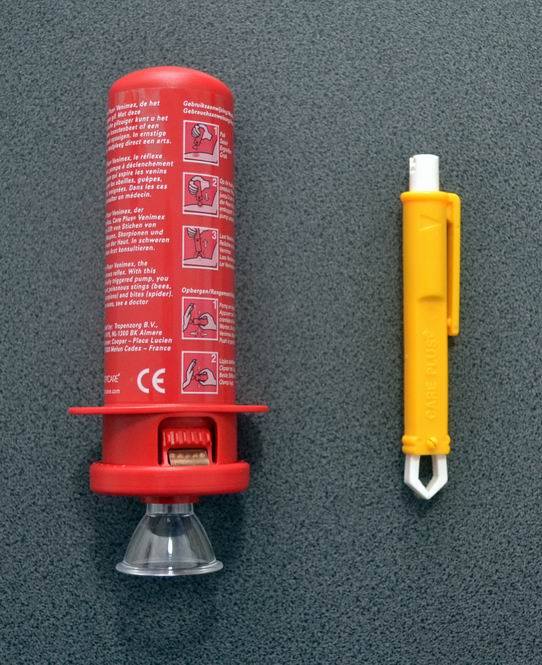 Primul ajutor la victimele viperelor, Pompa de absorbţie a veninului, la îndemâna oricui