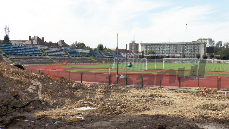 Demolarea Stadionului Municipal, încheiată la finele lunii curente