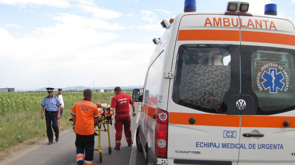 Minor de 14 ani, rănit într-un accident pe DJ 665