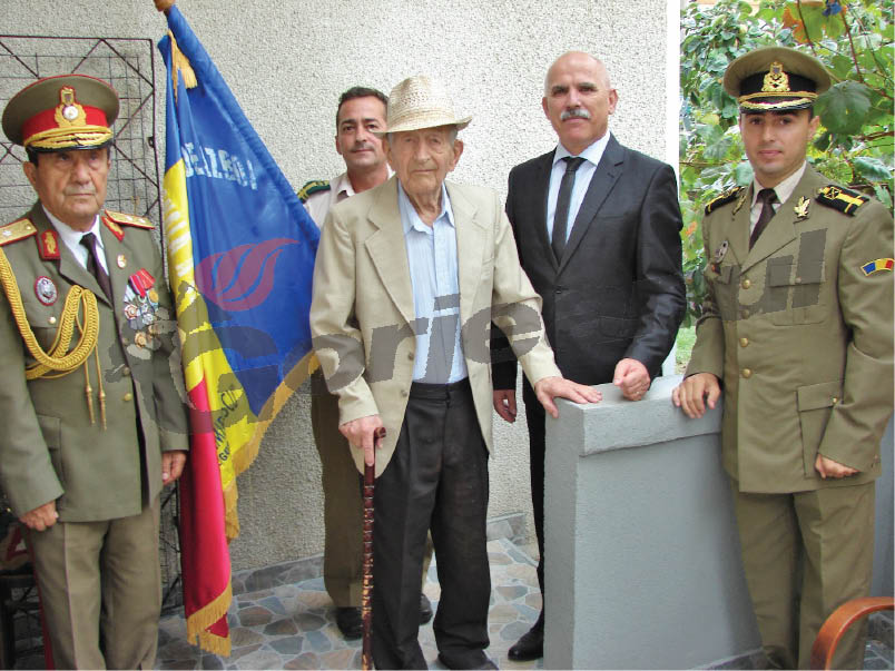 Veteran de război, felicitat de municipalitate