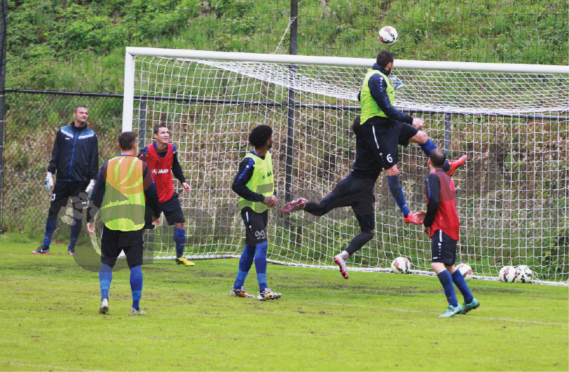 Pandurii, din nou în cantonament