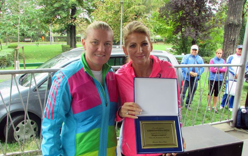 Constantina Diţă, invitată de onoare la crosul “Aleargă cu campionii”