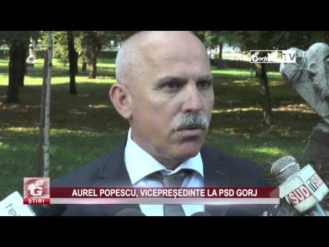 AUREL POPESCU, VICEPREȘEDINTE LA PSD GORJ