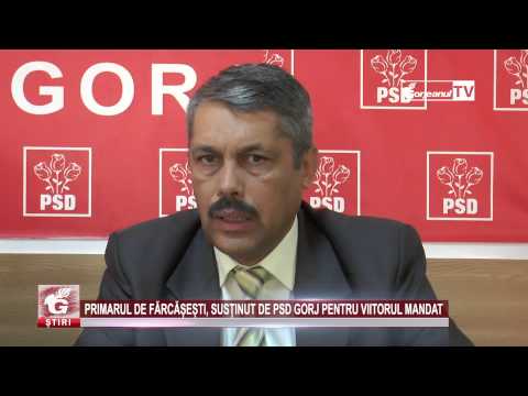 PRIMARUL DE FĂRCĂȘEȘTI, SUSȚINUT DE PSD GORJ PENTRU VIITORUL MANDAT