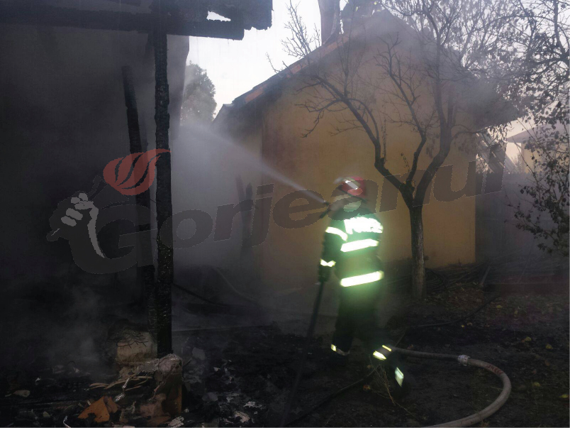 Week-end cu trei incendii în Gorj