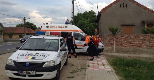 S-a dezechilibrat şi a ajuns la spital