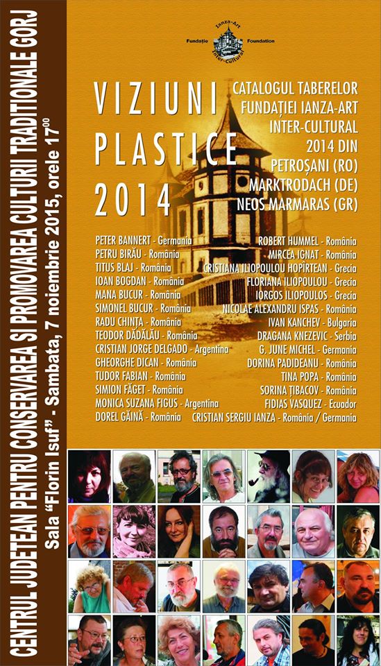 “Viziuni plastice 2014”, la Târgu-Jiu