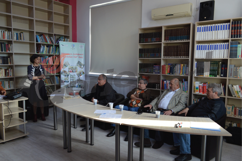 Nicolae Diaconu, omagiat de bibliotecarii din Gorj