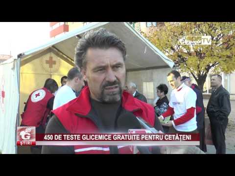 450 DE TESTE GLICEMICE GRATUITE PENTRU CETĂȚENI