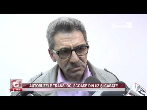 AUTOBUZELE TRANSLOC, SCOASE DIN UZ ȘI CASATE