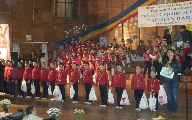 Unsprezece premii pentru Palatul Copiilor Târgu-Jiu la „Cupa Prieteniei”