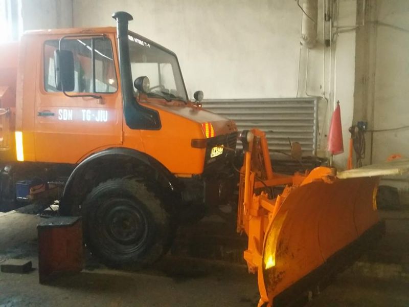 Pregătiri în linie dreaptă pentru deszăpezirea drumurilor naţionale din Gorj