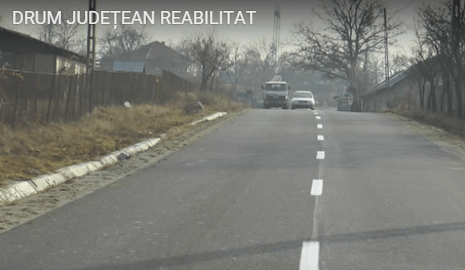 DRUM JUDEȚEAN REABILITAT