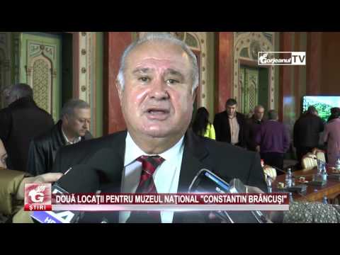 DOUĂ LOCAŢII PENTRU MUZEUL NAŢIONAL „CONSTANTIN BRÂNCUŞI”