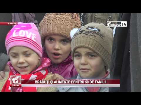 BRĂDUŢI ŞI ALIMENTE PENTRU 50 DE FAMILII
