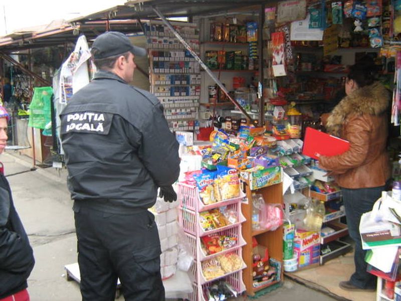 Agenţii economici, verificaţi de poliţiştii locali